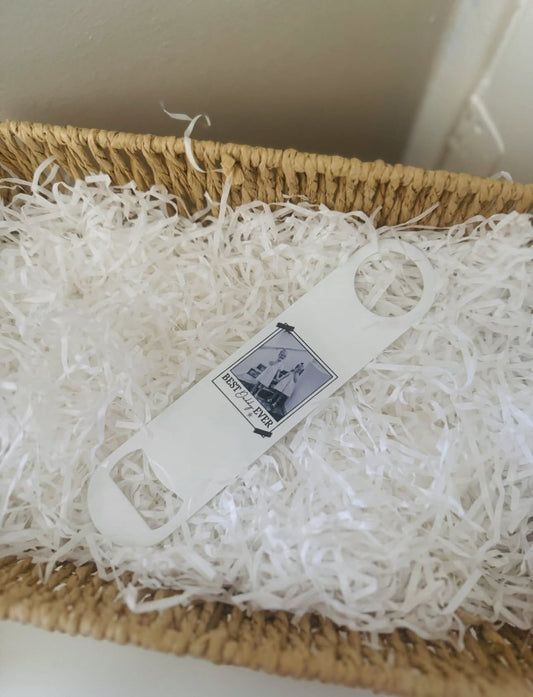 METAL PERSONALISED PHOTO BOTTLE OPENER