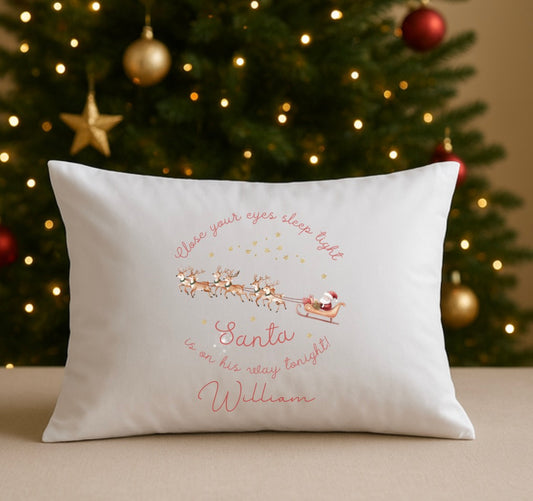 PERSONALISED SLEEP TIGHT PILLOW CASE