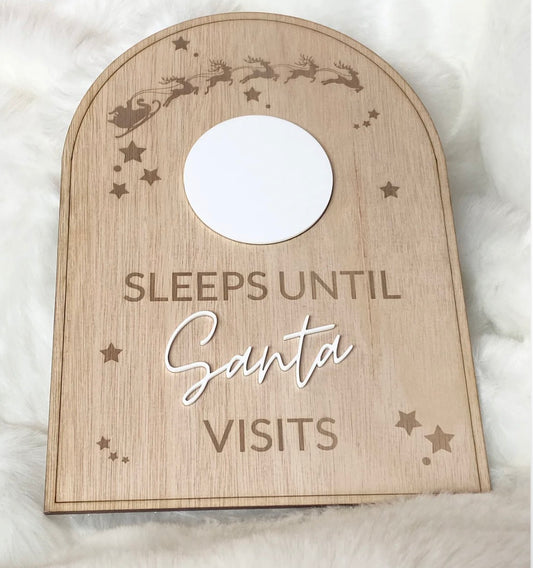 SLEEPS UNTILL SANTA