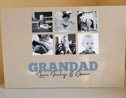 PERSONALISED 6 PHOTO GLOSSY GIFT BAG