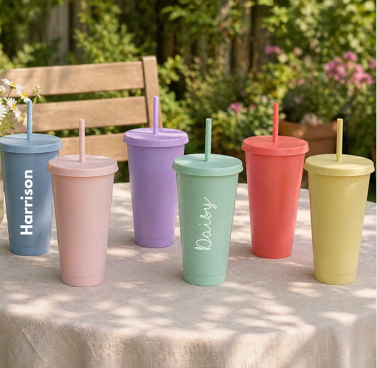 PERSONALISES PASTEL COLD CUP