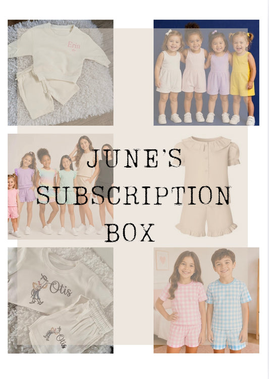 JUNES SUBSCRIPTION BOX