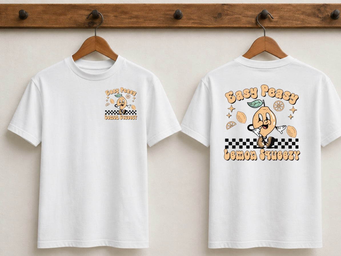 Easy peasy T-shirt white