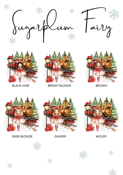 SUGARPLUM FAIRY PERSONALISED CHRISTMAS CRATE