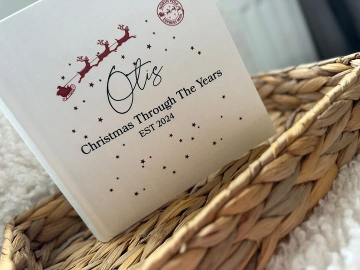 PERSONALISED THROUGH THE YEARS PHOTO ALBUMS