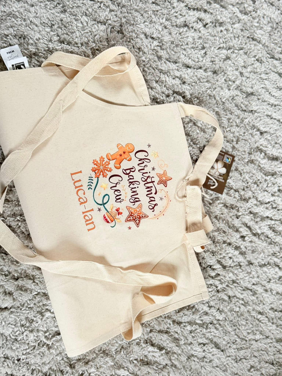 PERSONALISED CHRISTMAS BAKING APRON