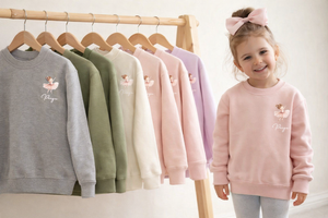 PERSONALISED BOWRINA BALLERINA SWEATSHIRT
