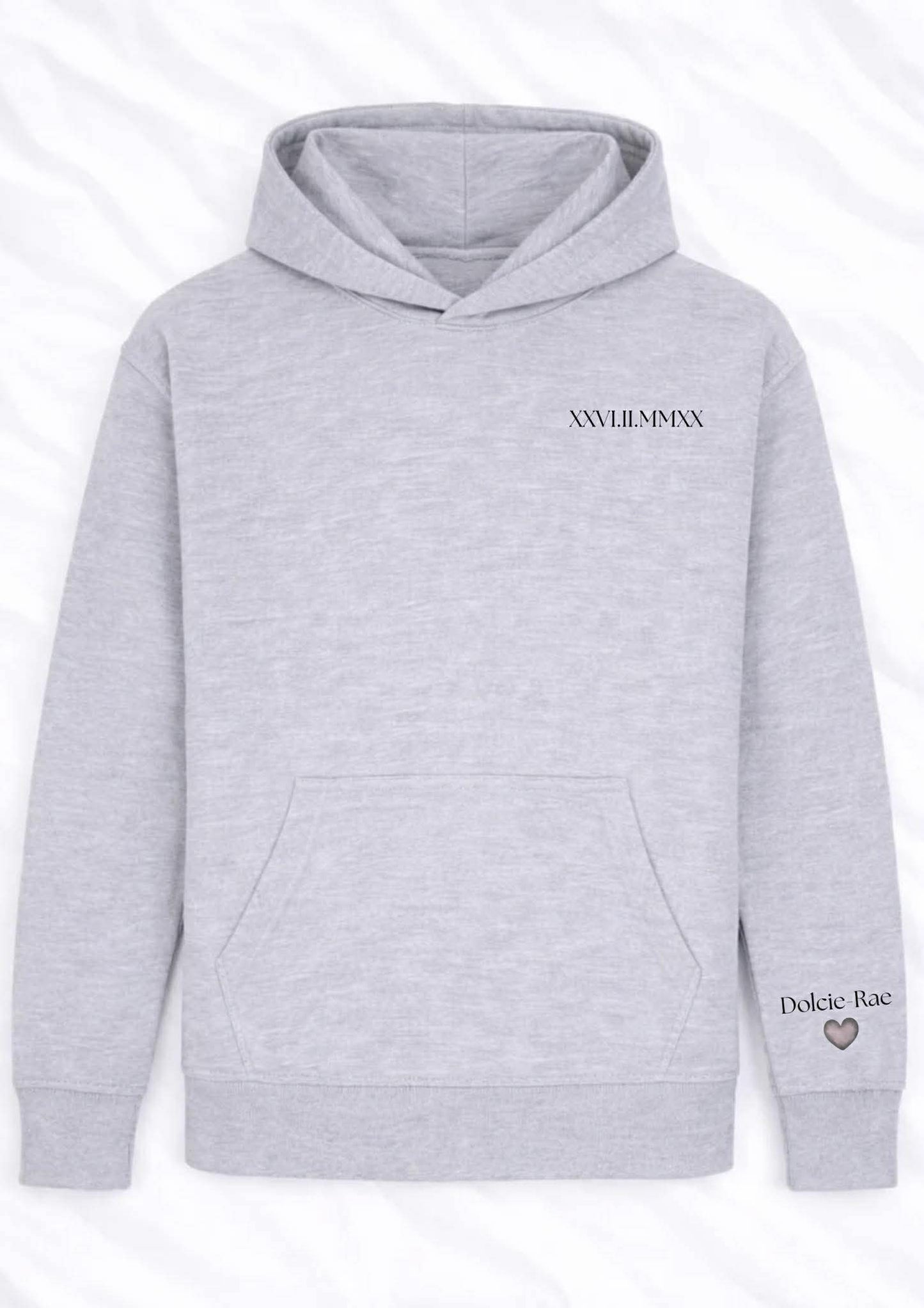 ROMAN NUMBERALS THE SAY I BECOME YOUR HOODIE