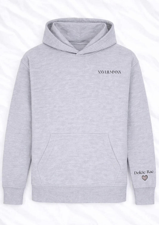 ROMAN NUMBERALS THE SAY I BECOME YOUR HOODIE