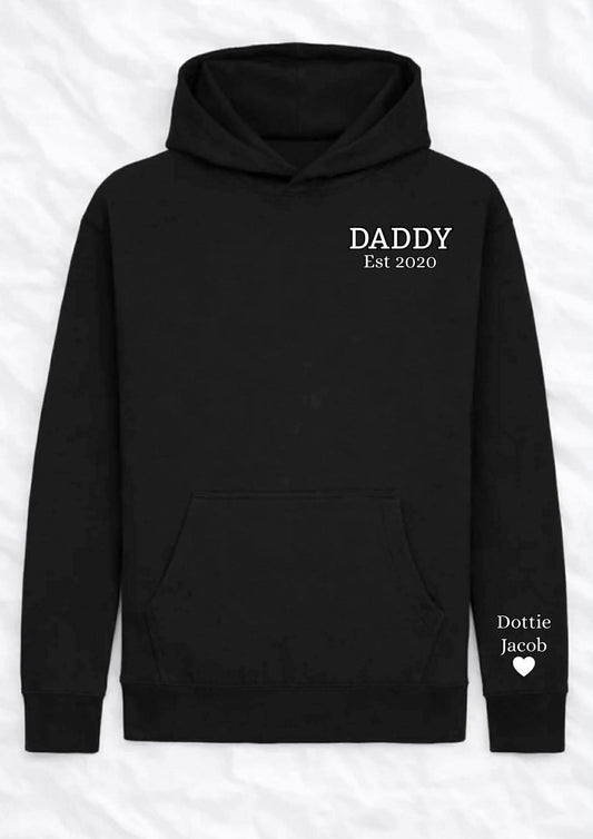EST BLACK PERSONALISED SWEATSHIRT