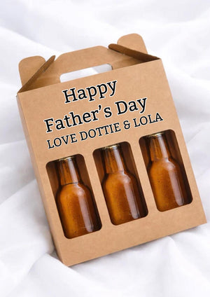 PERSONALISED BOTTLE DISPLAY BOX