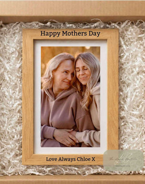 Personalised happy Mother’s Day photo frame