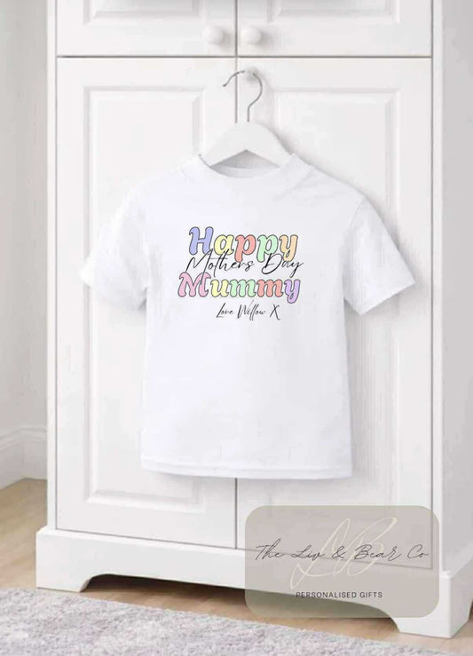 Rainbow theme happy Mother’s Day