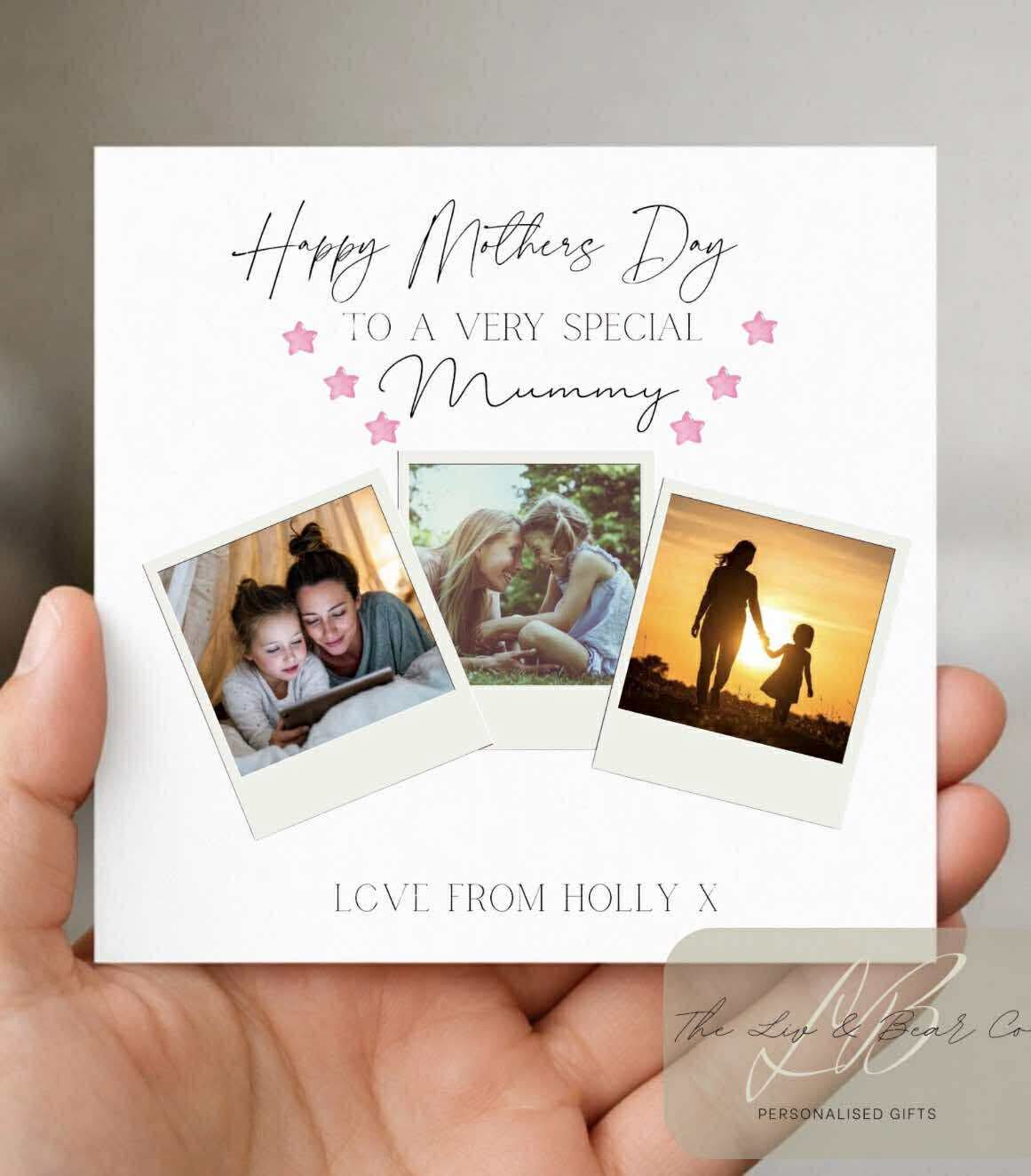 Happy Mother’s Day personalised card