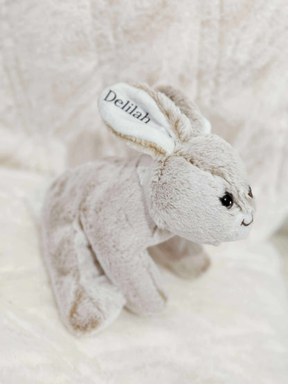Super soft personalised bunny