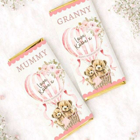 Personalised Mother’s Day chocolate