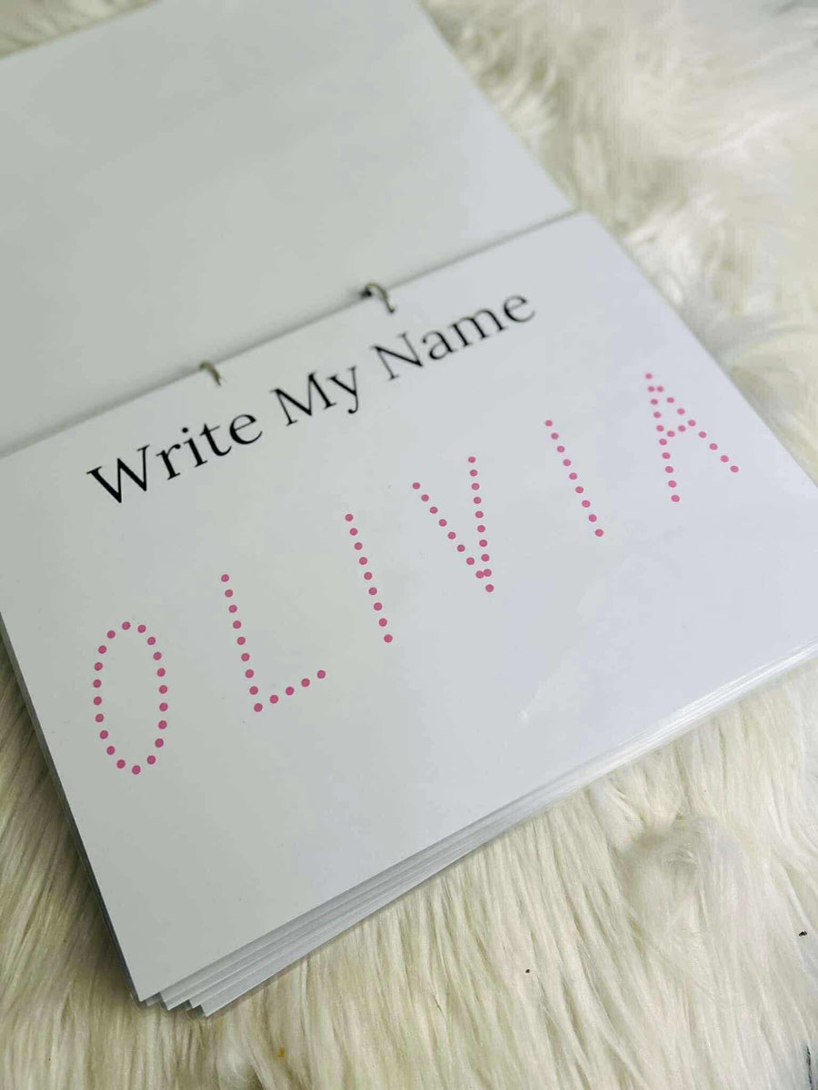 Personalised busy books learning