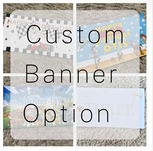 Custom banner option ( paper)