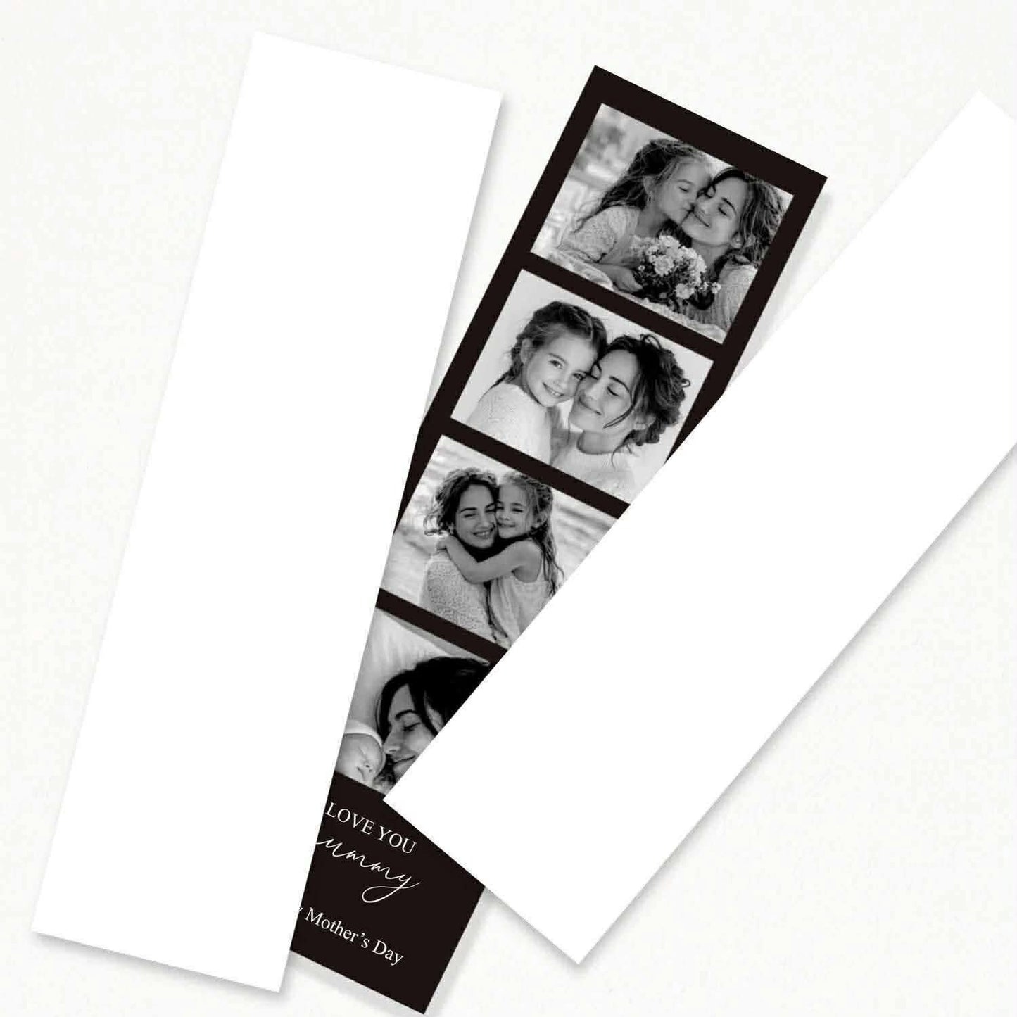 Personalised Polaroid style bookmark