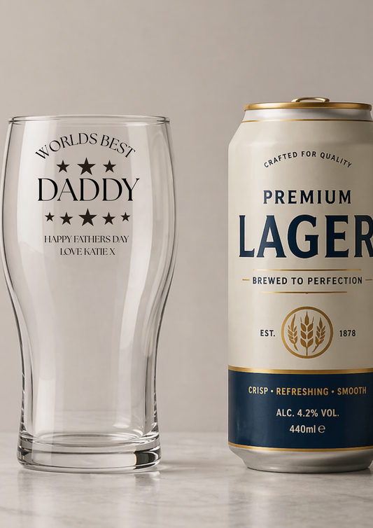 WORLD BEST ..... PINT GLASS