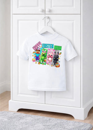 Easter craft style theme tshirt
