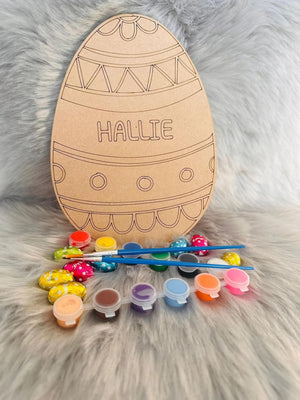 Paint your own personalised egg