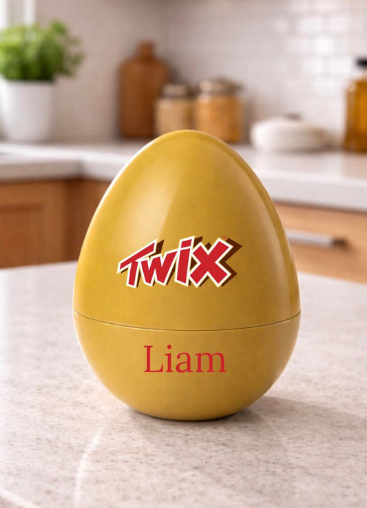 Twix personalised giant fillable egg