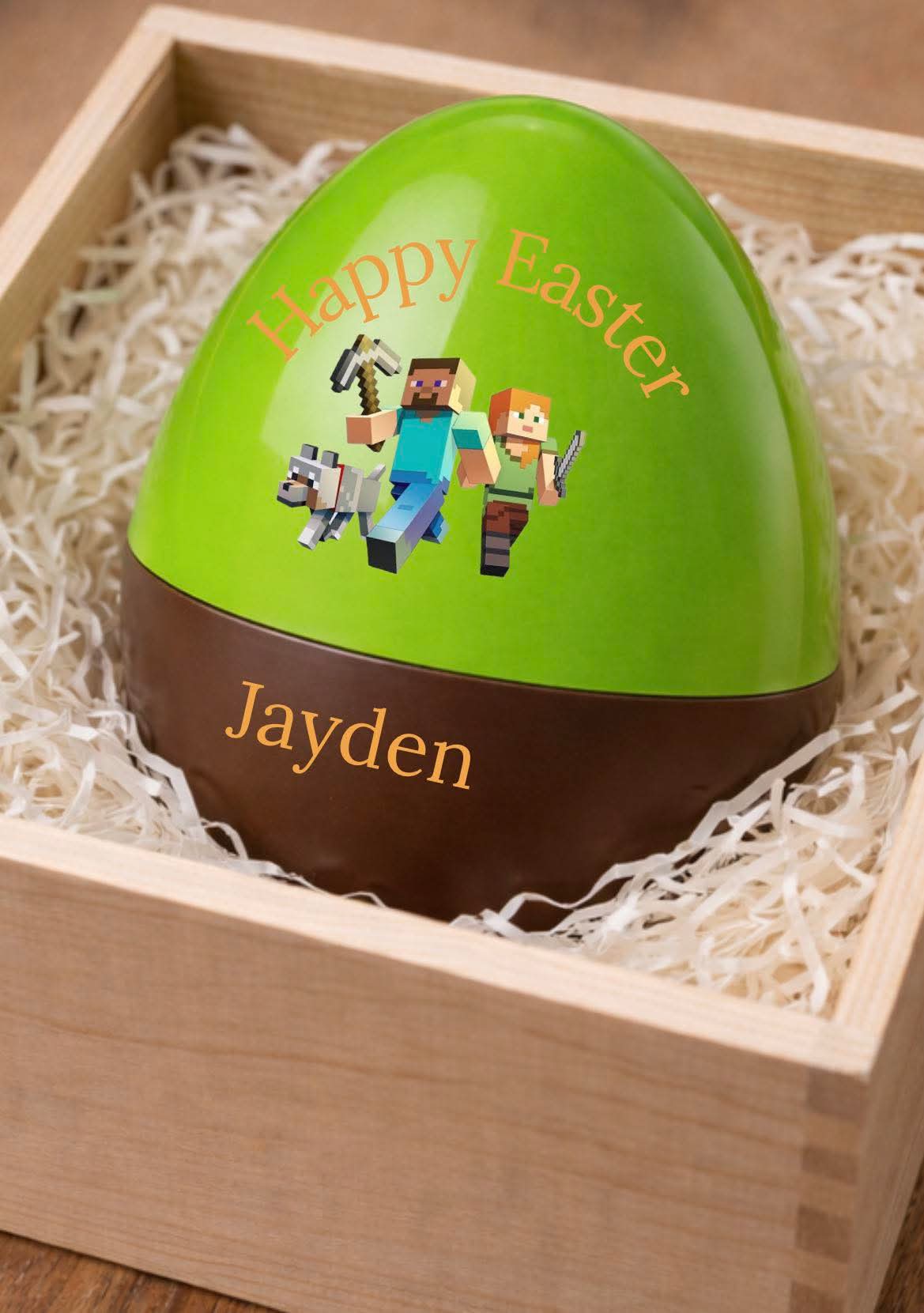 Craft Mine personalised fillable eggs