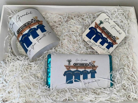 PERSONALISED FOOTBALL THEME 3PC BUNDLE SET