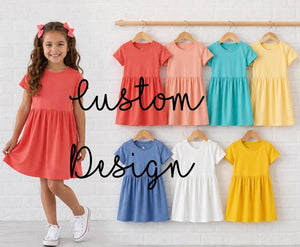 CUSTOM DESIGN COTTON DRESS