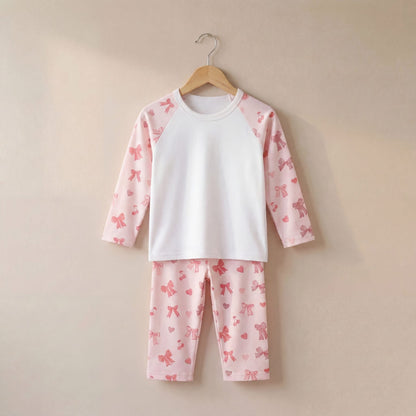 BOW PINK PJS