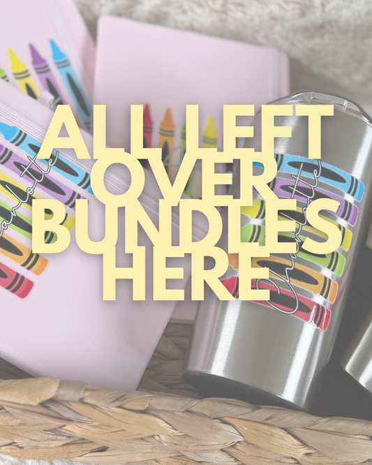 LEFT OVER BUNDLES