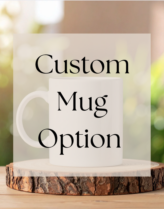 personalised custom ceramic mug