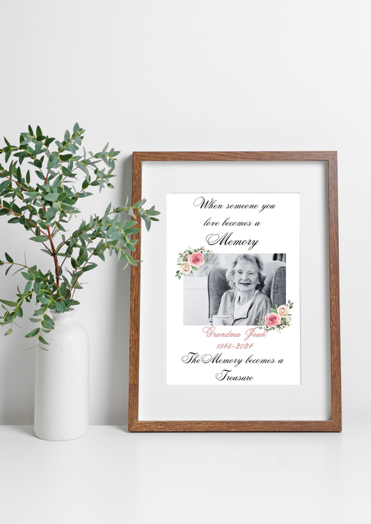 FREE DIGITAL MEMORIAL PRINT- PRINT YOURSELF