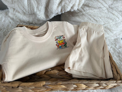 Personalised cowboy/cowgirl theme short set