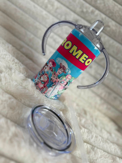 Boy story personalised sippy/tumbler