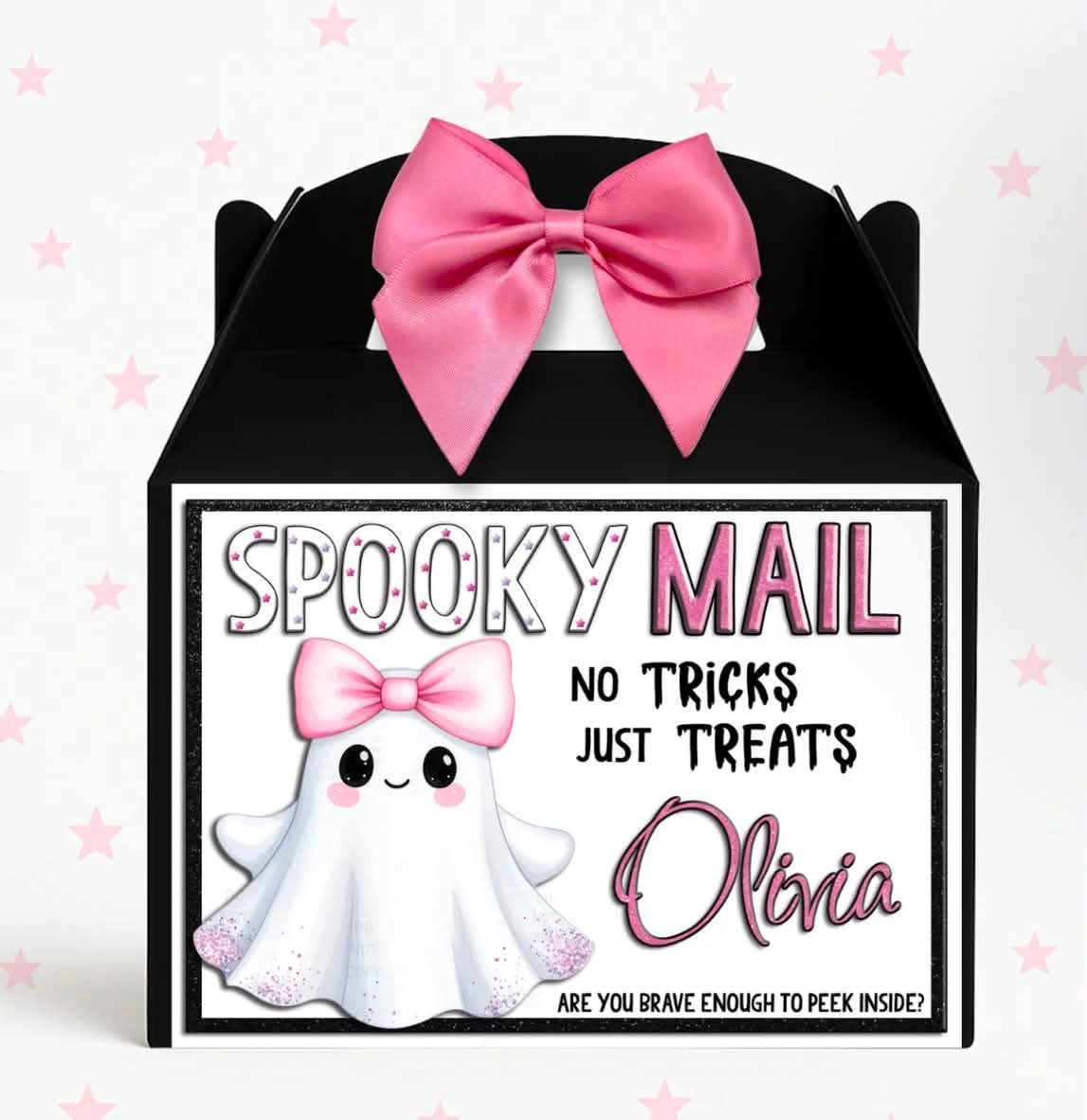 Spooky Ghost Treat Box