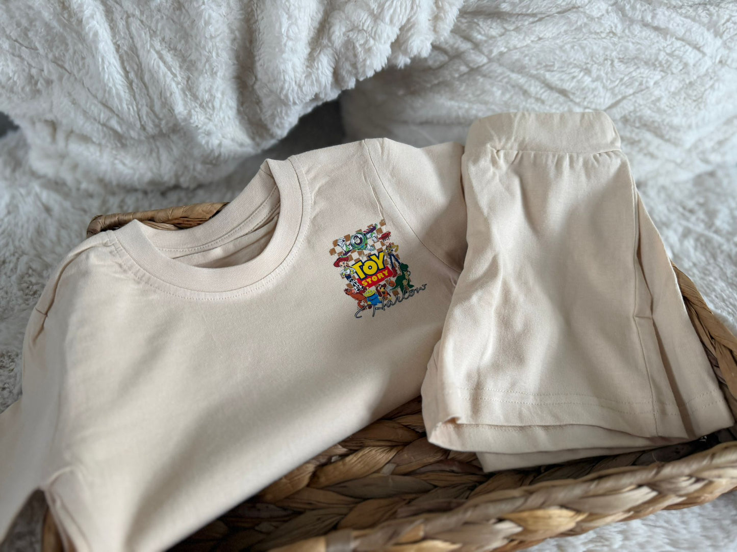 Personalised cowboy/cowgirl theme short set