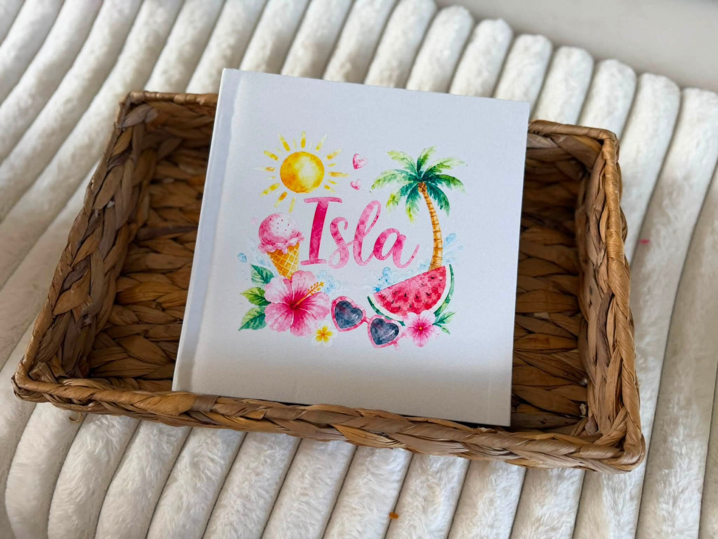 Personalised Summer Vibes Photo Album