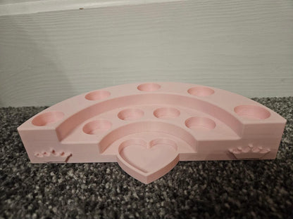 9 stand lipgloss holder