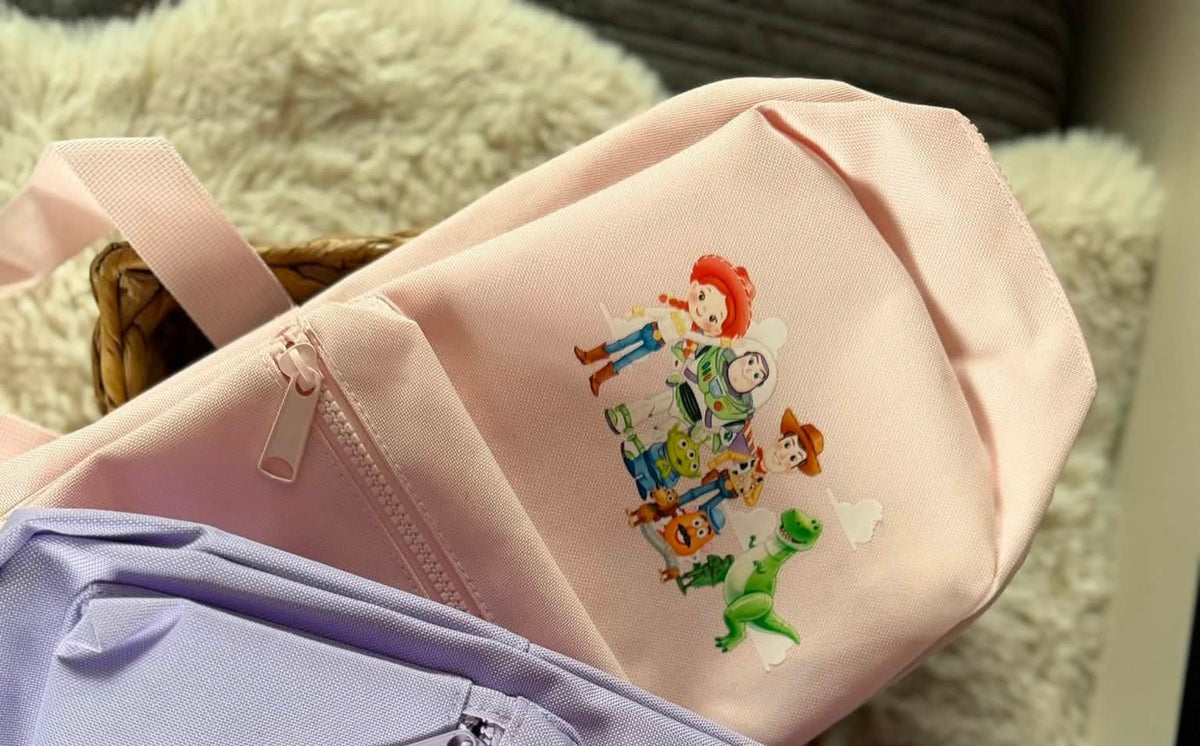 Personalised boy/girl story backpack