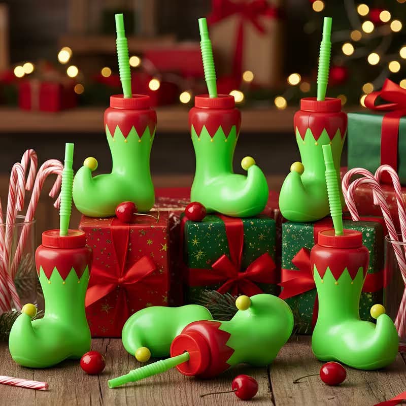 Personalised Elf Shoe Tumblers