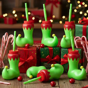 Personalised Elf Shoe Tumblers