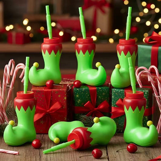 Personalised Elf Shoe Tumblers