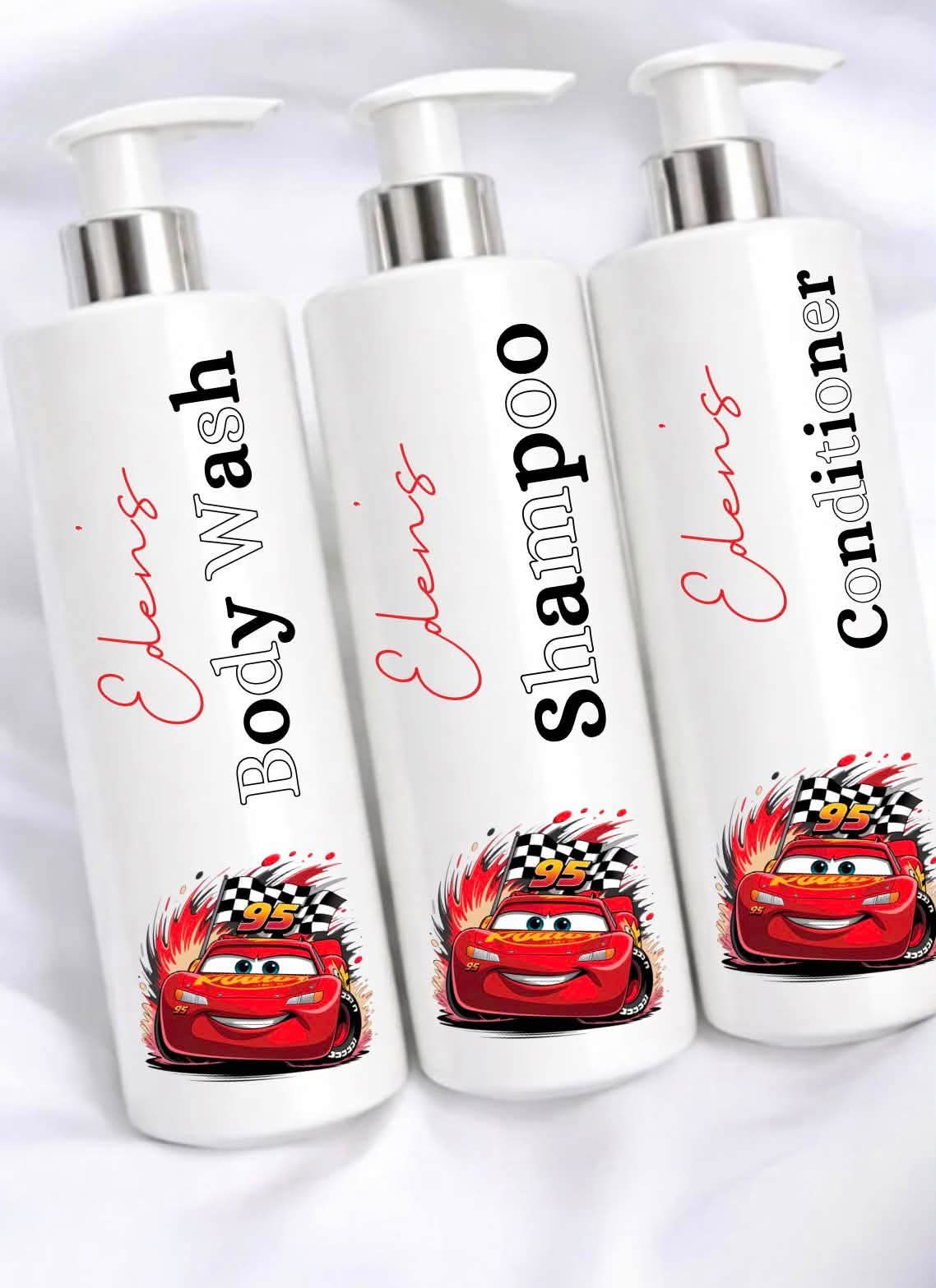 Set Of Car Design Bottles