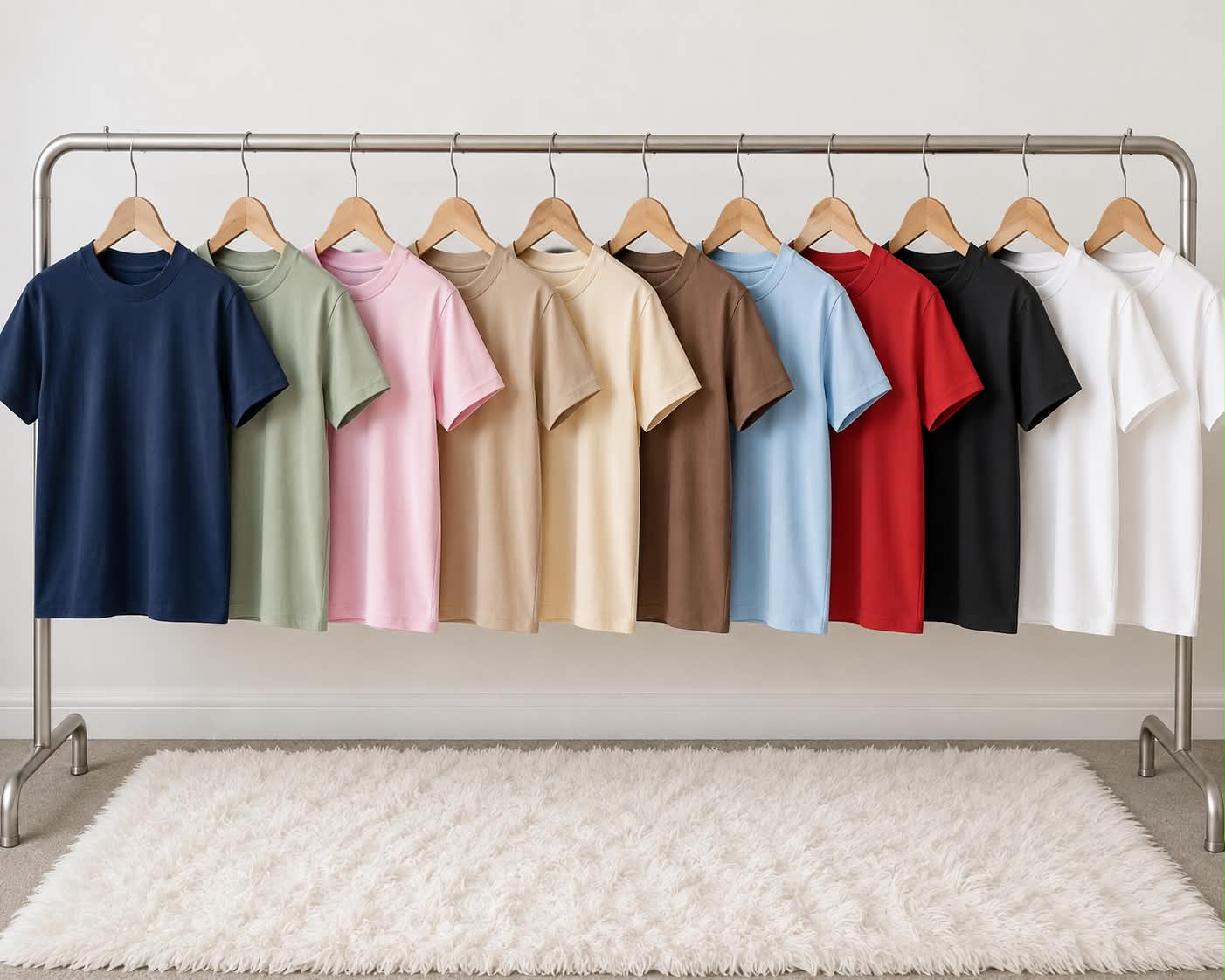 CUSTOM DESIGN COTTON T-SHIRTS- SINGLE FRONT PRINT