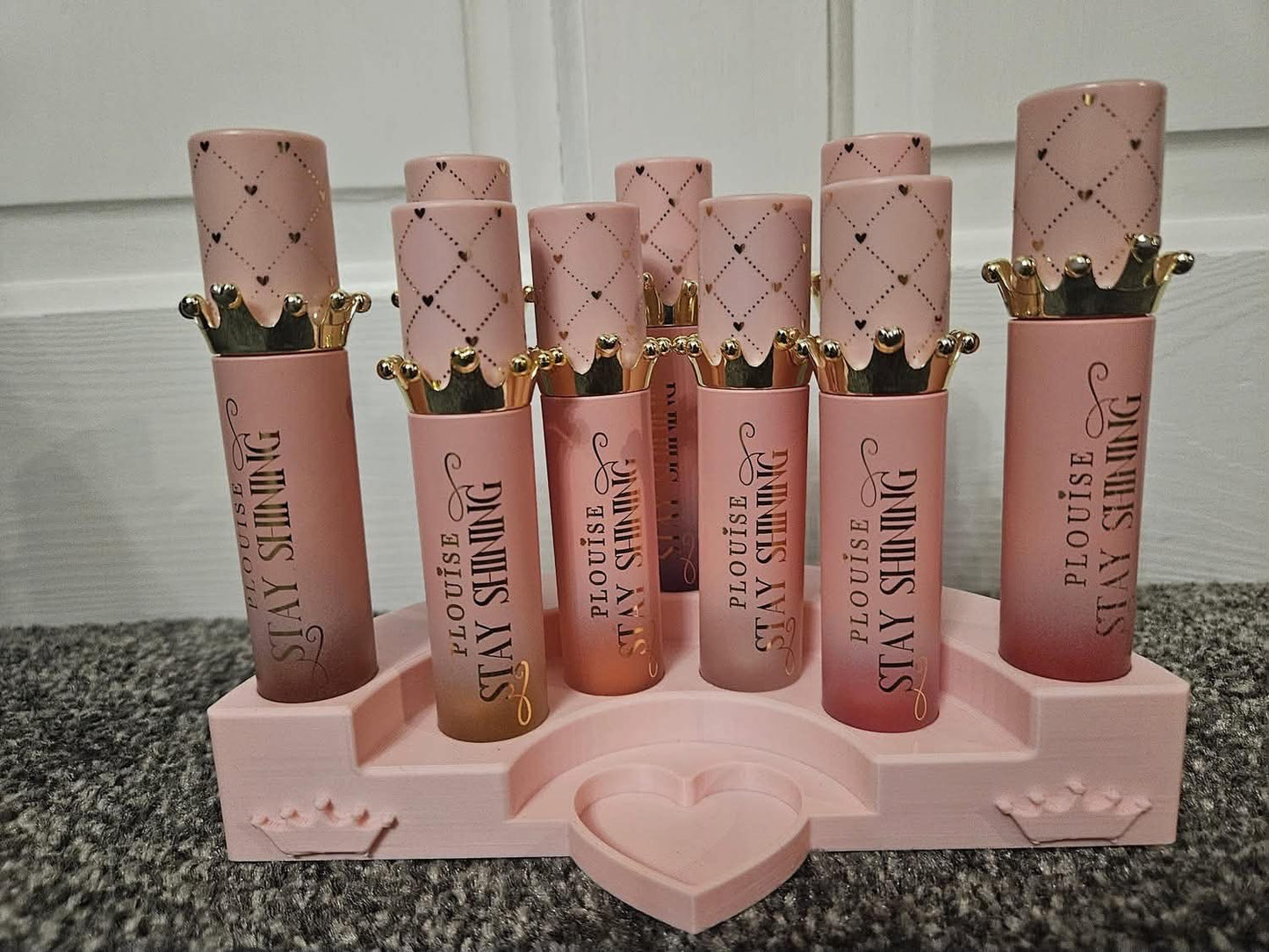 9 stand lipgloss holder