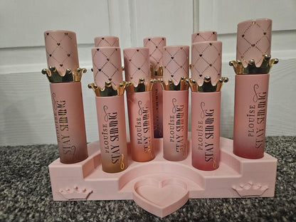 9 stand lipgloss holder