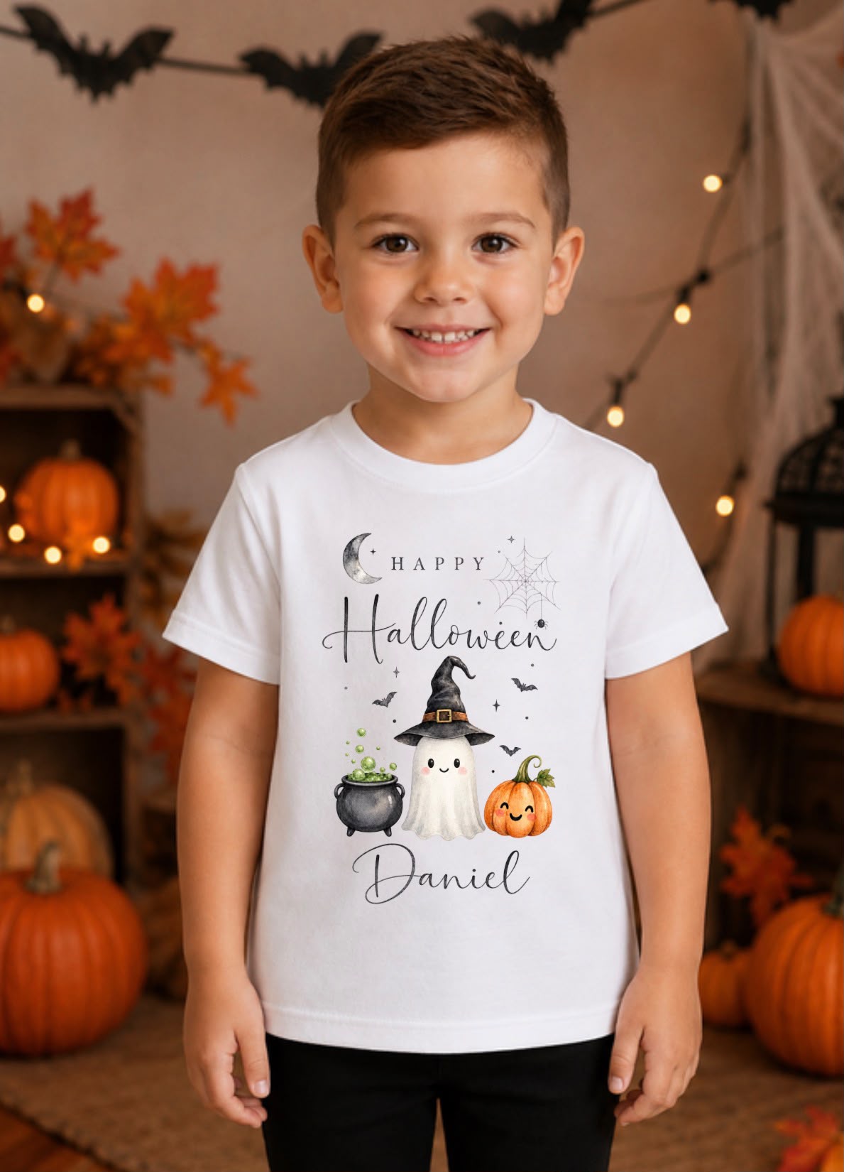 Happy hallloween personalised tshirt