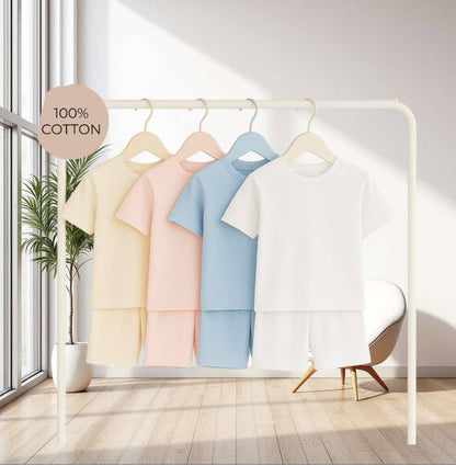 Personalised cotton T-shirt and short set